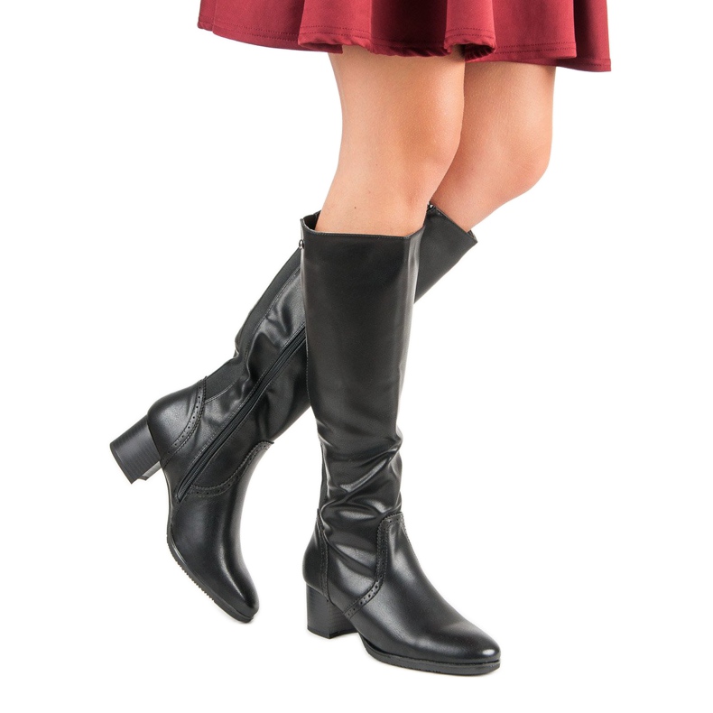 Filippo Cizme negre clasice negru 2 Filippo Cizme negre clasice negru 2