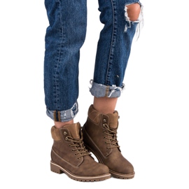 Super Me Capcani înnodați maro 1