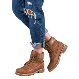 Super Me Capcani înnodați maro 2