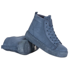 Wilady Adidași peste gleznă albastru 6