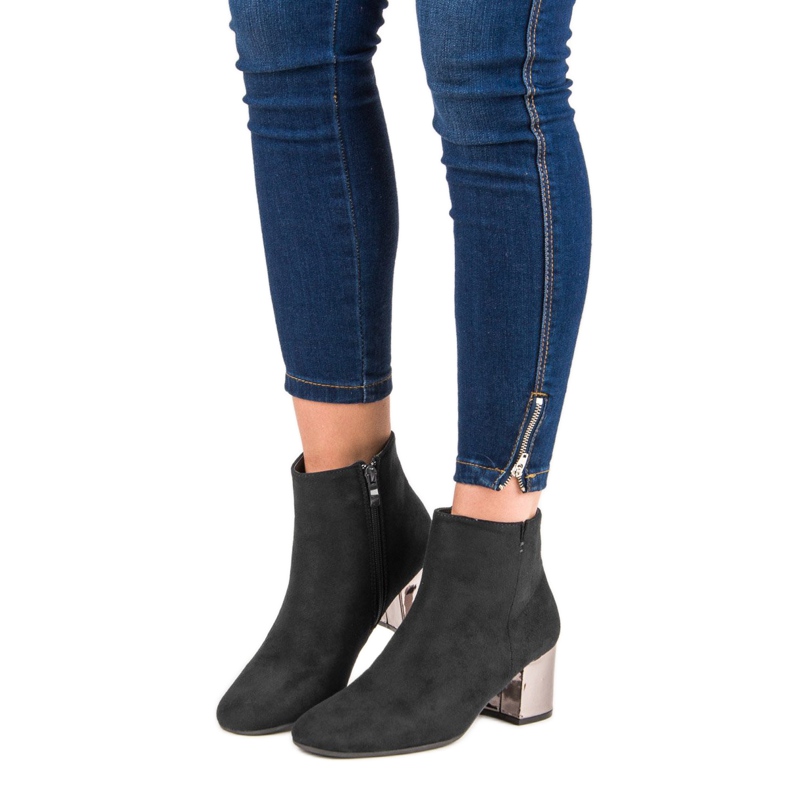 Bestelle Cizme elegante de toamnă negru 1 Bestelle Cizme elegante de toamnă negru 1