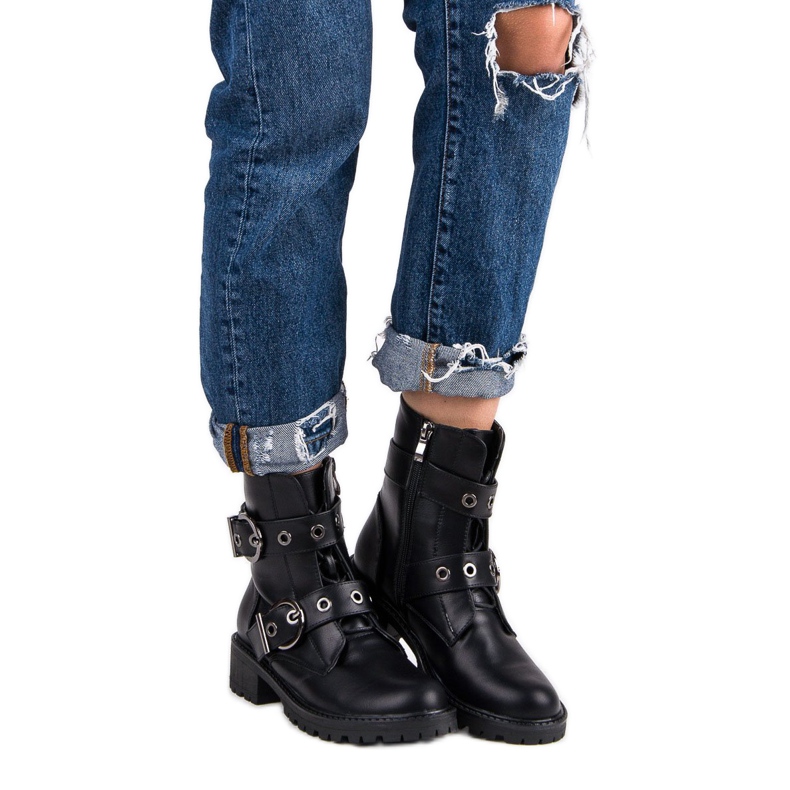 Sweet Shoes Muncitori negri negru 1 Sweet Shoes Muncitori negri negru 1