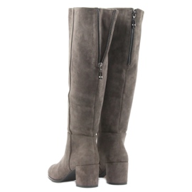 Cizme negre Coffe Sergio leone maro 4 Cizme negre Coffe Sergio leone maro 4