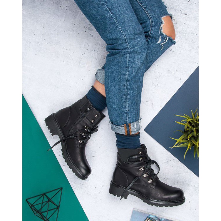 Janessa Muncitori negri cu lacuri negru 1