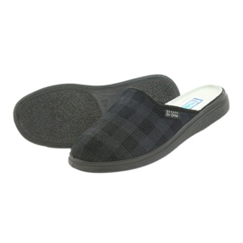 Pantofi barbati Befado 125m papuci, papuci de sanatate negru gri 4