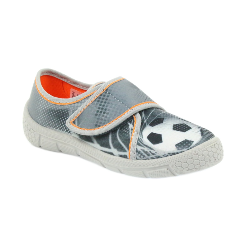 Încălțăminte pentru copii Befado papuci adidași 557X038 negru portocale gri 1 Încălțăminte pentru copii Befado papuci adidași 557X038 negru portocale gri 1