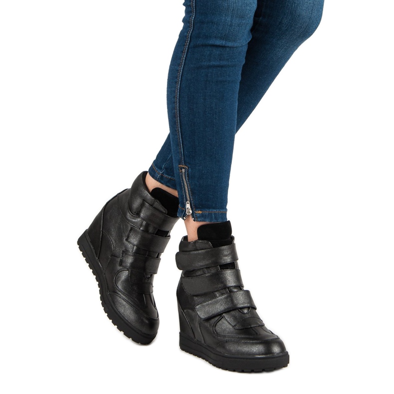 J. Star Adidași Cu Brocart negru 1