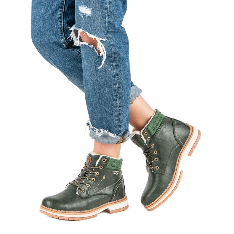 Arrigo Bello Trappers confortabili gri 1