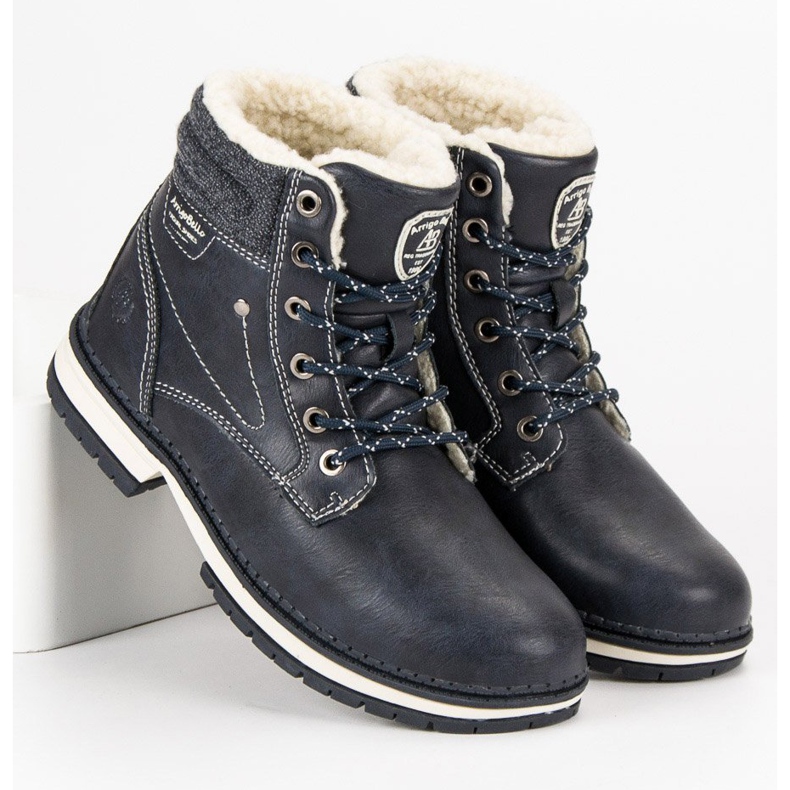 Arrigo Bello Trappers confortabili albastru 1