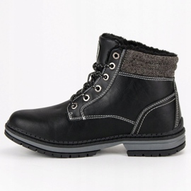 Arrigo Bello Trappers confortabili negru 1