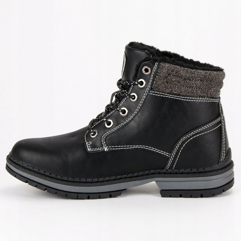 Arrigo Bello Trappers confortabili negru 1