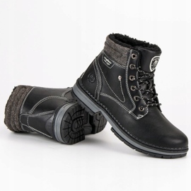Arrigo Bello Trappers confortabili negru 2