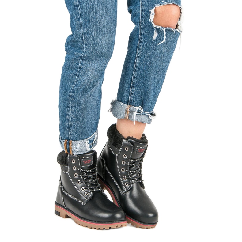 Arrigo Bello Căpșuni de iarnă calzi negru 1