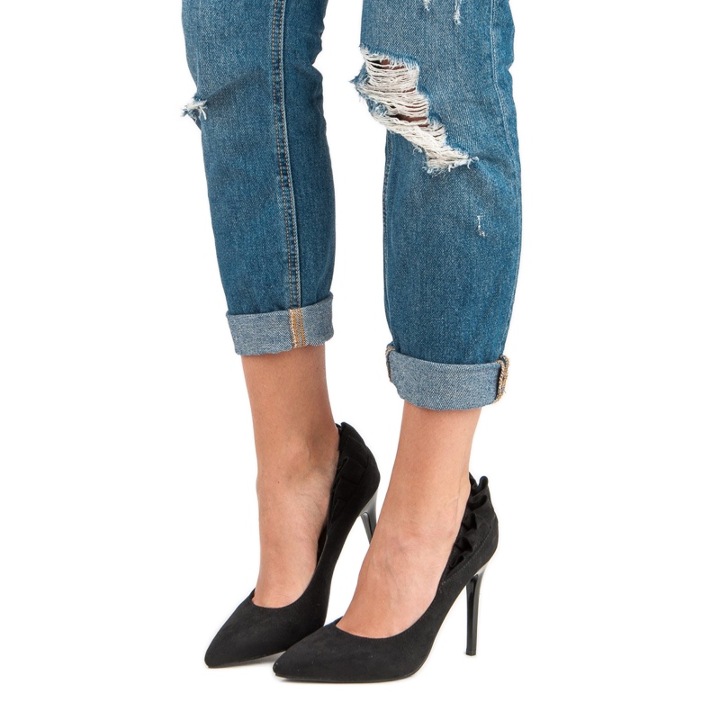 Tocuri înalte negre elegante negru 1