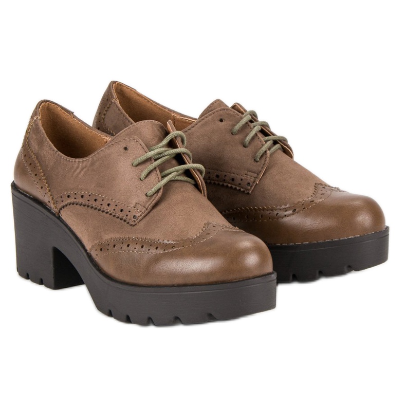 Ch. Creation Pantofi eleganți bej 2