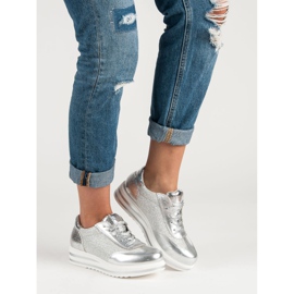 Fama Adidași la modă gri 1