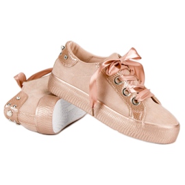 Bestelle Pantofi sport legați gri 1