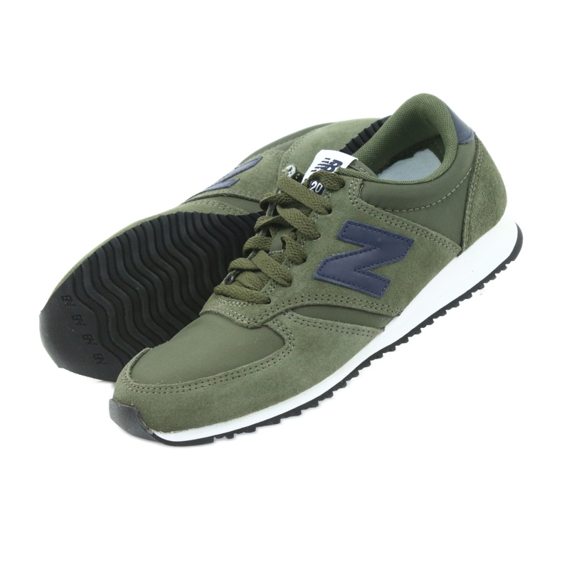 New Balance U420JDE COVERT PIGMENT VERDE JADE albastru marin 4