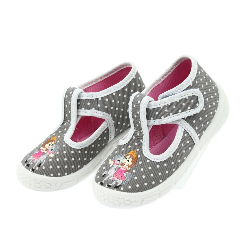 Pantofi pentru copii Befado miere pu 531P006 alb gri 4 Pantofi pentru copii Befado miere pu 531P006 alb gri 4