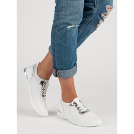 Pantofi sport albi 2