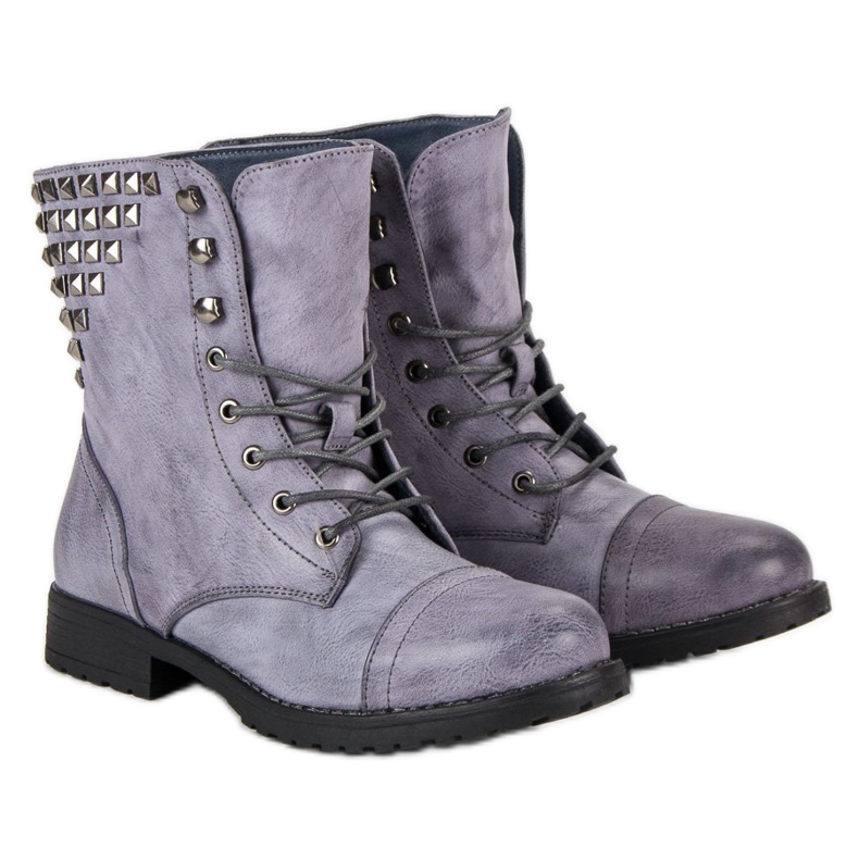 Kayla Muncitori dantelați albastru 1