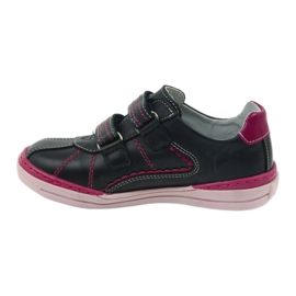Pantofi copii brogues Ren But 3193 bleumarin multicolor albastru roz 2