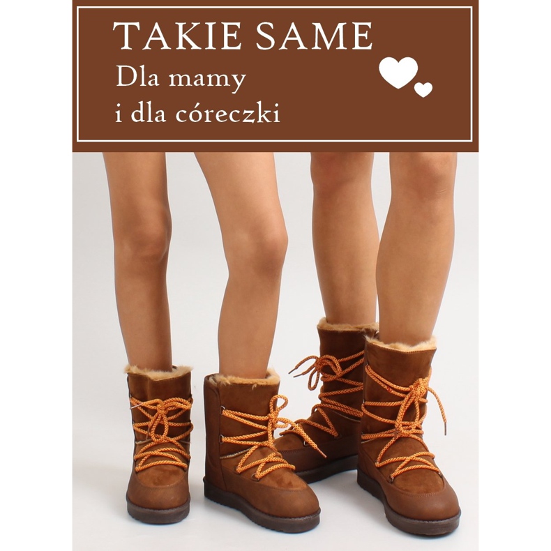 Cizme de zăpadă lună pentru copii k1647403 maro 1 Cizme de zăpadă lună pentru copii k1647403 maro 1