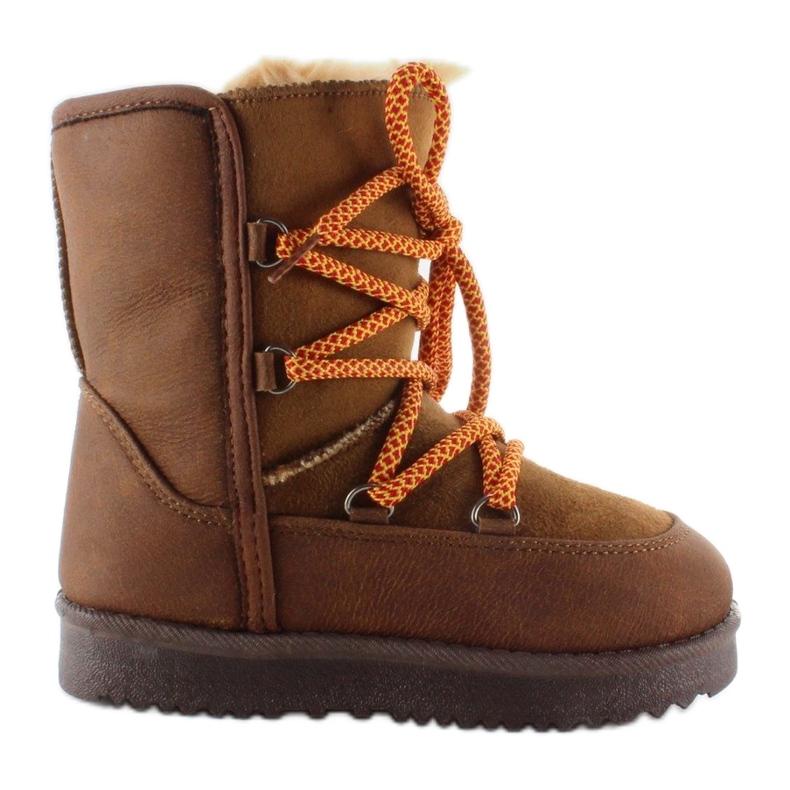 Cizme de zăpadă lună pentru copii k1647403 maro 2 Cizme de zăpadă lună pentru copii k1647403 maro 2