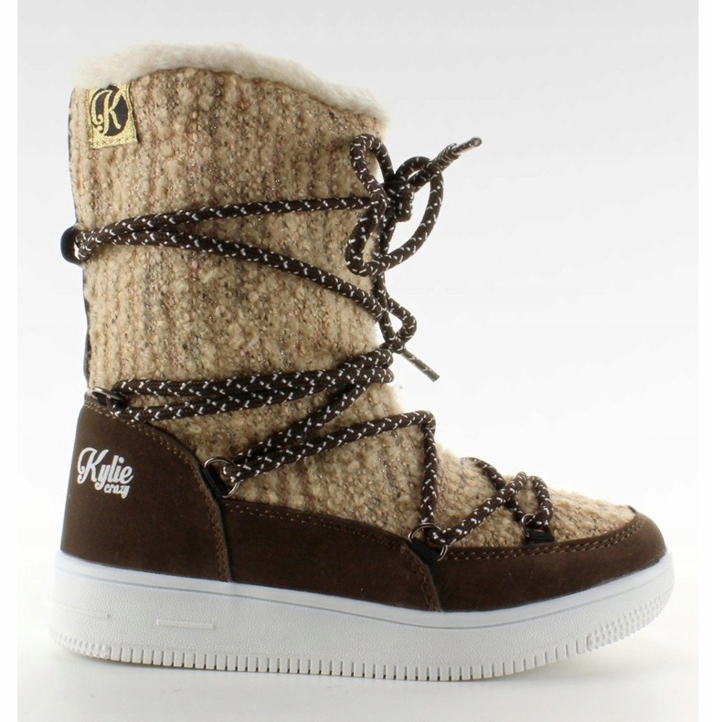 Cizme de zăpadă pentru copii Eskimoski k1646102 Bej 1
