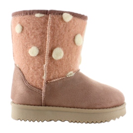 Emuse pentru copii cu fețe de pâslă k1647405 Rosa 2