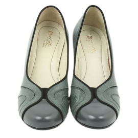 Espinto Classic Women's High Heels 395 Tęg G1/2 Grey gri 4 Espinto Classic Women's High Heels 395 Tęg G1/2 Grey gri 4