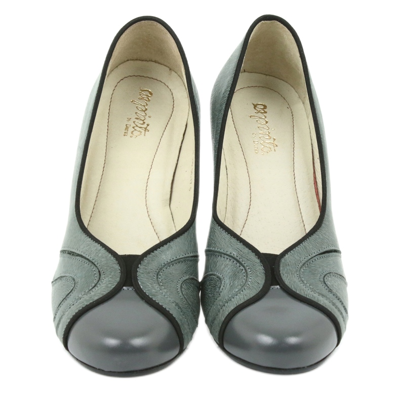 Espinto Classic Women's High Heels 395 Tęg G1/2 Grey gri 4 Espinto Classic Women's High Heels 395 Tęg G1/2 Grey gri 4