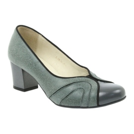 Espinto Classic Women's High Heels 395 Tęg G1/2 Grey gri 1 Espinto Classic Women's High Heels 395 Tęg G1/2 Grey gri 1