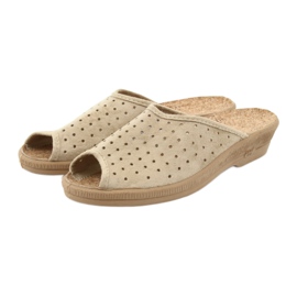 Befado pantofi dama papuci 581d169 papuci bej 3