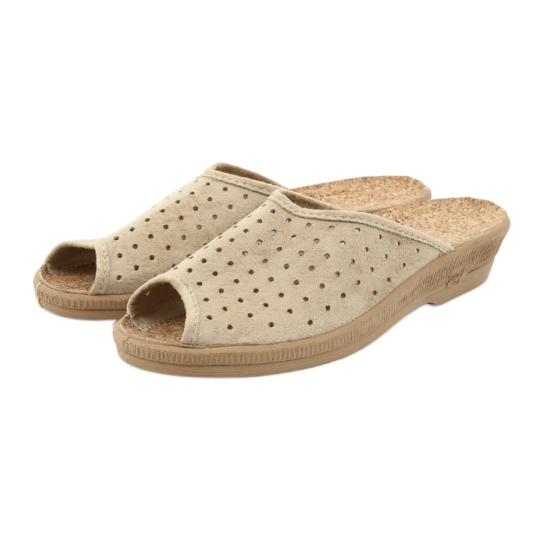 Befado pantofi dama papuci 581d169 papuci bej 3