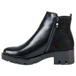 Seastar Cizme clasice pe platformă negru 1