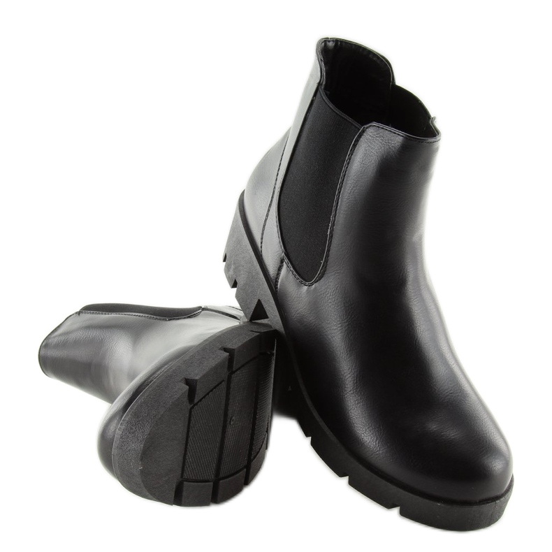 Cizme negre negre pentru femei Cizme Jodhpur 9996-3 Negre negru 1 Cizme negre negre pentru femei Cizme Jodhpur 9996-3 Negre negru 1