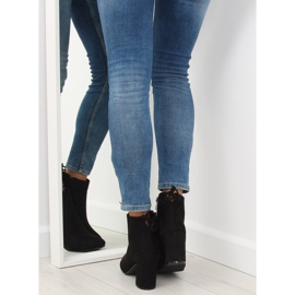 Cizme negre cu toc înalt 7357-GA Negru 2