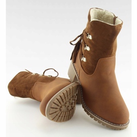 Ghete izolate cu miel maro NC726 Camel 2