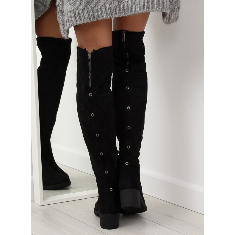 Cizme peste genunchi negru 0-207 negru 2