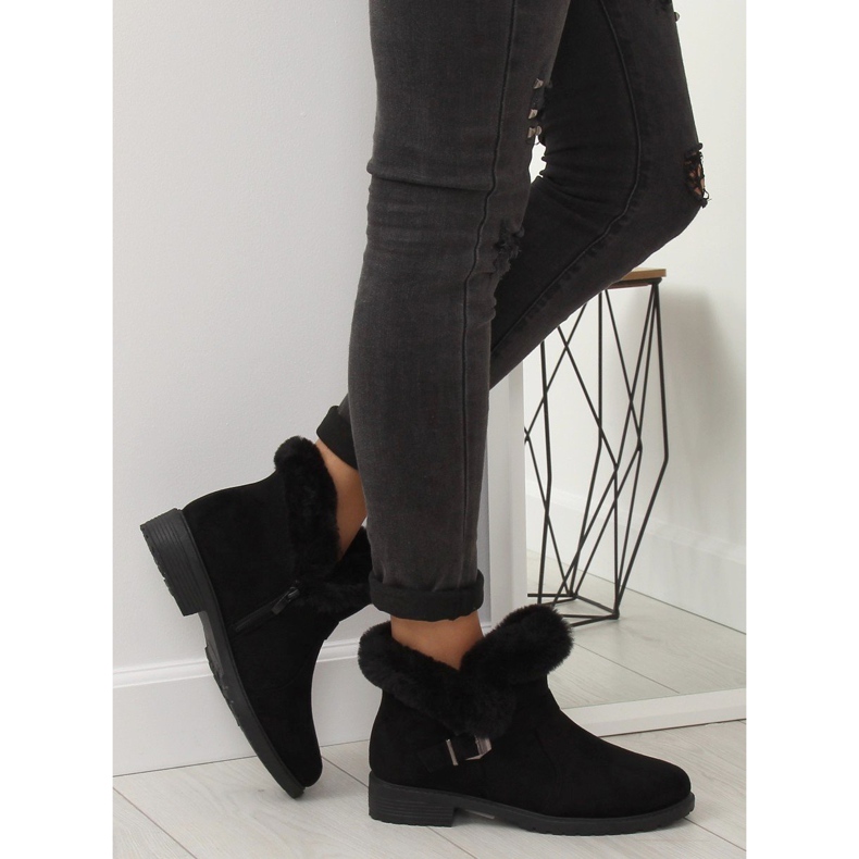 Cizme negre negre pentru femei SJ1821-1 Negre negru 1