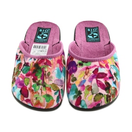 Papuci velur Adanex 23439 multicolor 2 Papuci velur Adanex 23439 multicolor 2