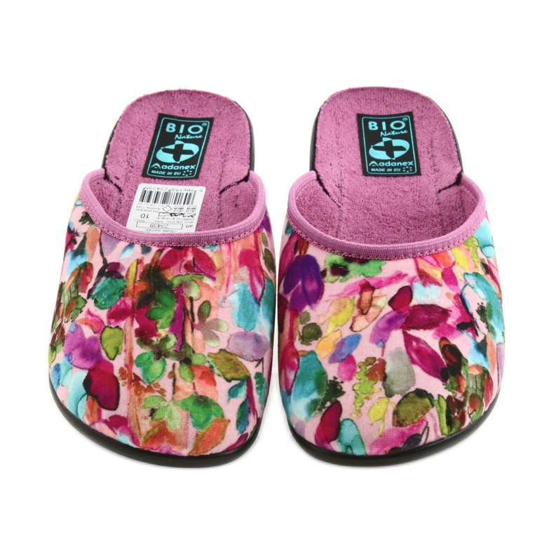 Papuci velur Adanex 23439 multicolor 2