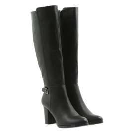 Cizme pe post Sergio Leone negru 4