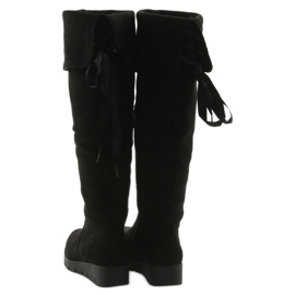 Cizme lungi Filippo negre negru 5