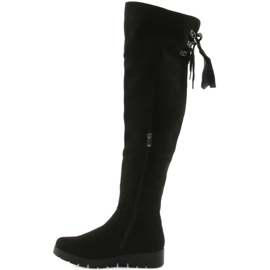Cizme lungi Filippo negre negru 2