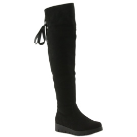 Cizme lungi Filippo negre negru 1