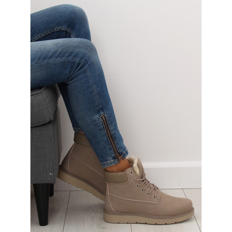 Trapere pentru femei gri KK-102 Gri 1