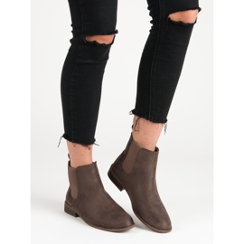 Via Giulia  Cizme Chelsea din piele de căprioară maro 1 Via Giulia  Cizme Chelsea din piele de căprioară maro 1