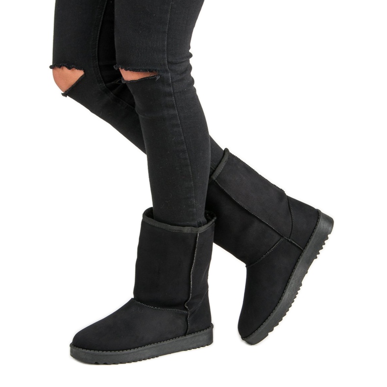 Mukluki clasic negru 2